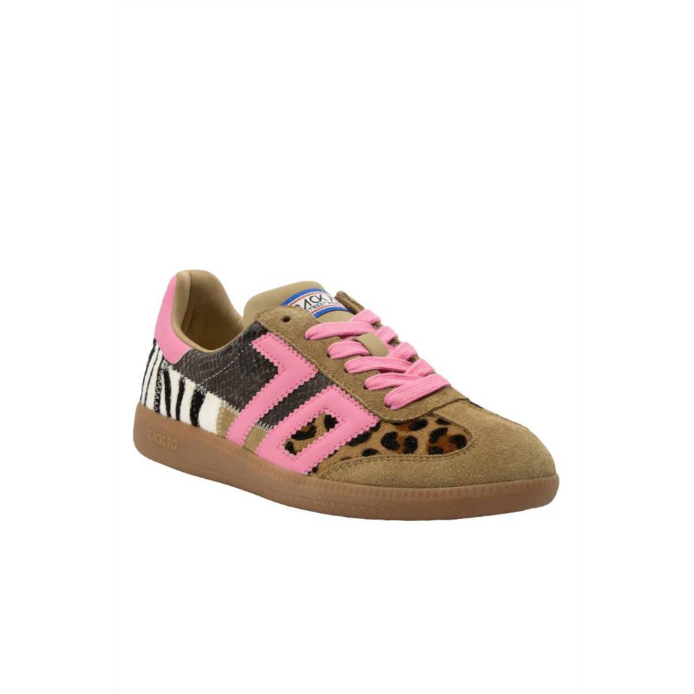 NEW BACK 70 women's squid sneakers in leopard